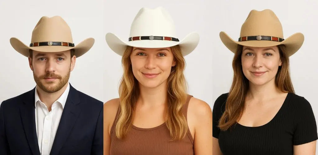 Statement with Wide-Brim Hats