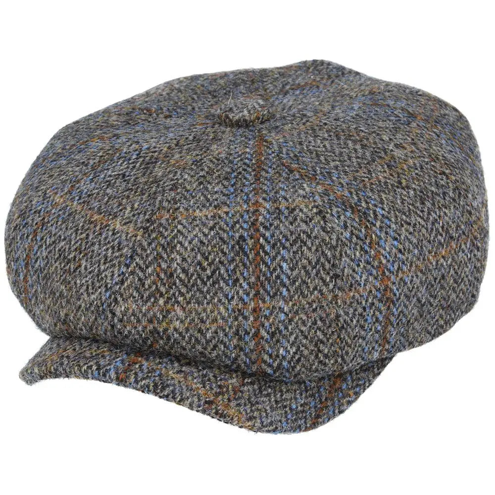 Harris Tweed Newsboy Cap