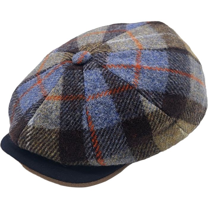 100% Wool Tartan Checked Newsboy Cap by Novella Hats brings classic heritage style with a warm, premium feel—perfect for everyday wear, autumn outings, and cooler weather