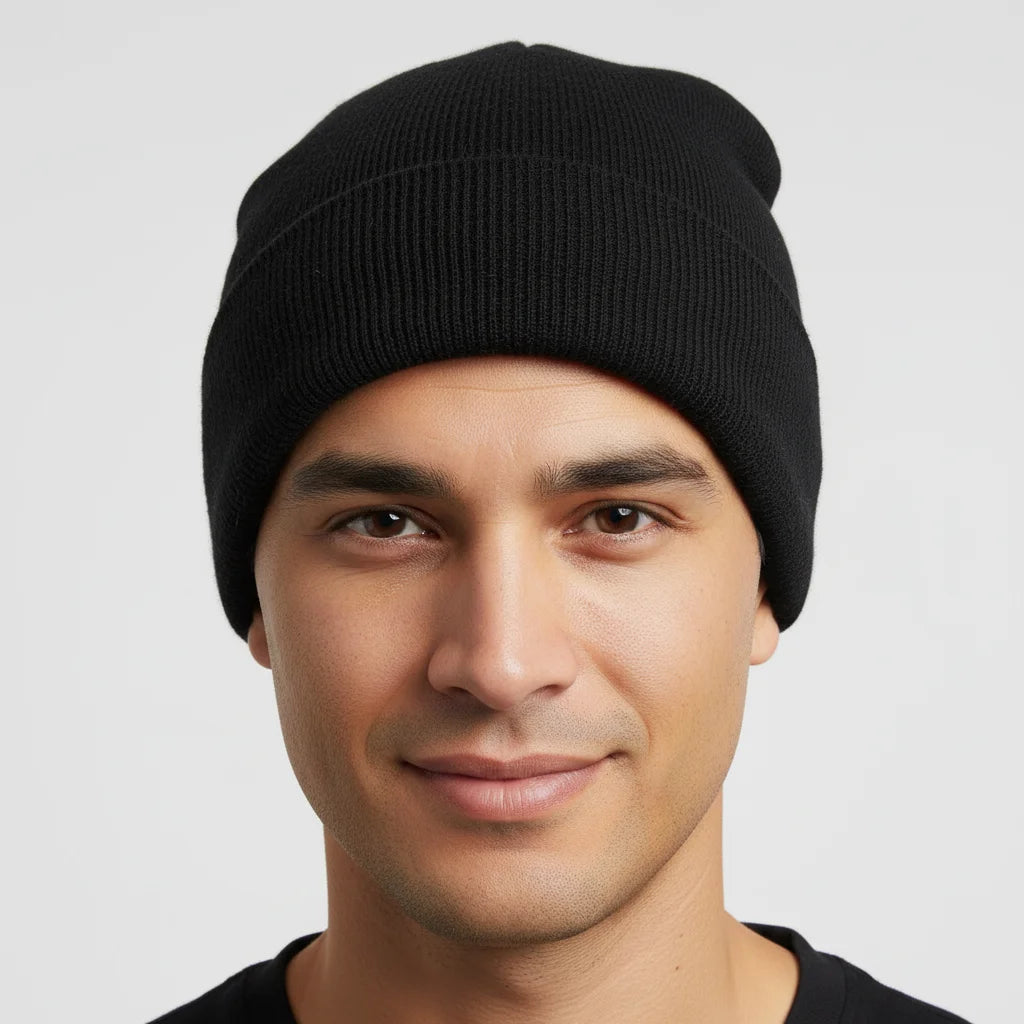 This cosy knitted beanie from Novella Hats is crafted from a premium cashmere-blend, offering a soft, warm, and stylish winter essential. Designed with a clean, plain-knit finish, it pairs effortlessly with everyday outfits.