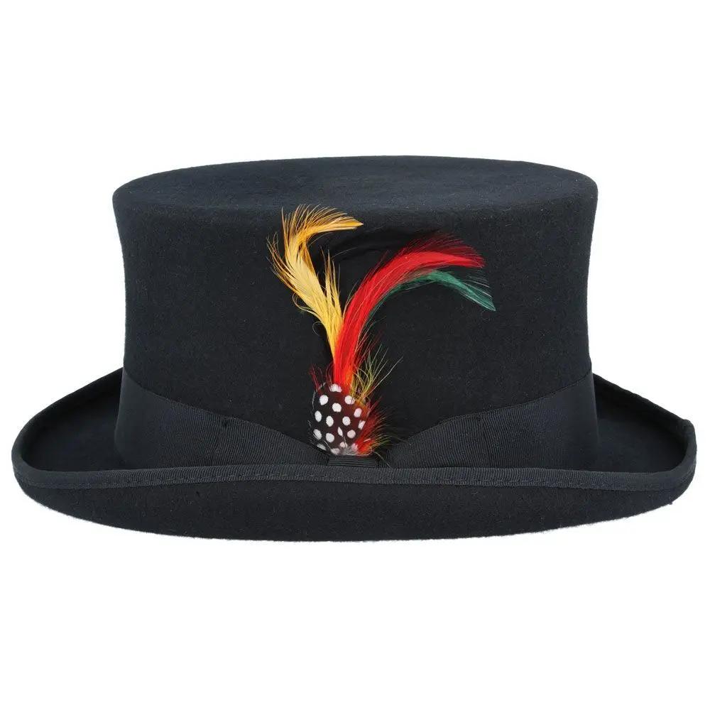 Junior Mini Top Hat Victorian Wool Felt All Colours | Novella Hats