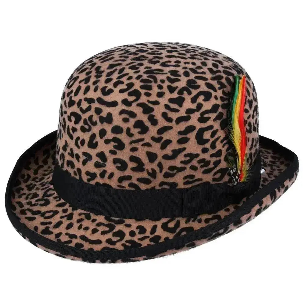 The Wool Felt Bowler or (derby) a protective and durable hat style, has a rich history rooted in British, Irish, and American culture. Originally popular among the working classes during the second half of the 19th century, it later became a staple for the middle and upper classes in the United Kingdom, Ireland, and the east coast of the United States. This iconic hat was created in the 1840s by James Lock of Lock & Co., London’s oldest milliner, as a form of protective headwear.