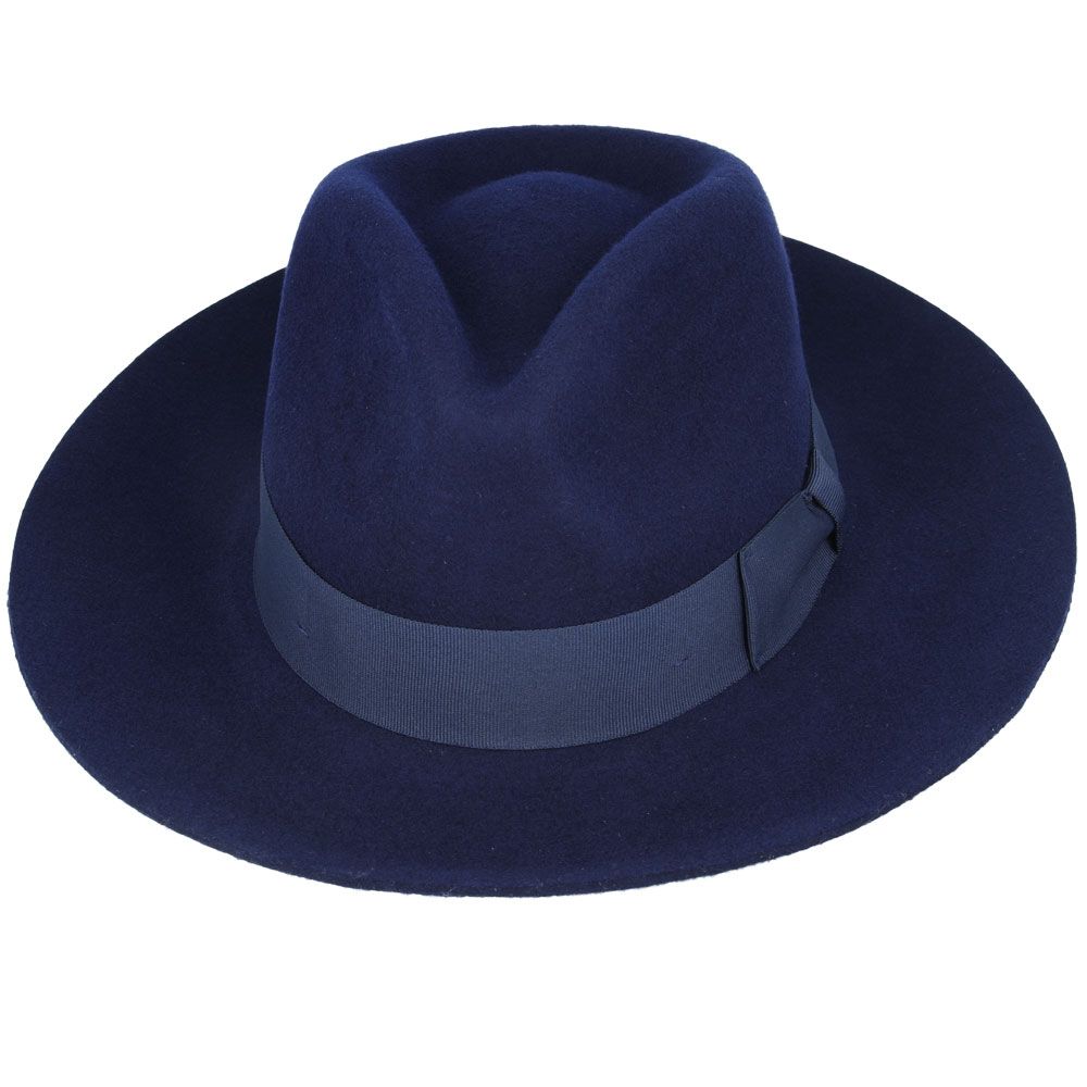 The Wool Fedora Hat Grace Snap-Brim is a versatile and stylish hat with a classic A-line shaped brim. Crafted from 100% wool, this wide stiff brim fedora is packable, allowing you to easily shape it for any occasion. The hat features a comfortable cotton sweatband, an approximately 10cm high crown.