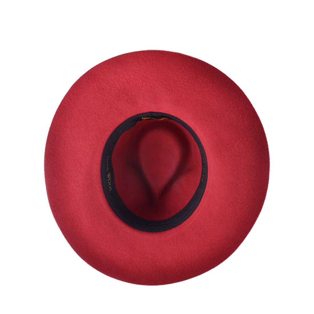 The Daisy Wide Stiff & Snap Brim Fedora Hat by Novella Hats is a versatile and stylish accessory for both men and women. Made of 100% wool felt, this fedora features a stiff crown and brim for a structured look. Available in ruby, black, and gold, the hat boasts an approximately 10.5cm high crown 