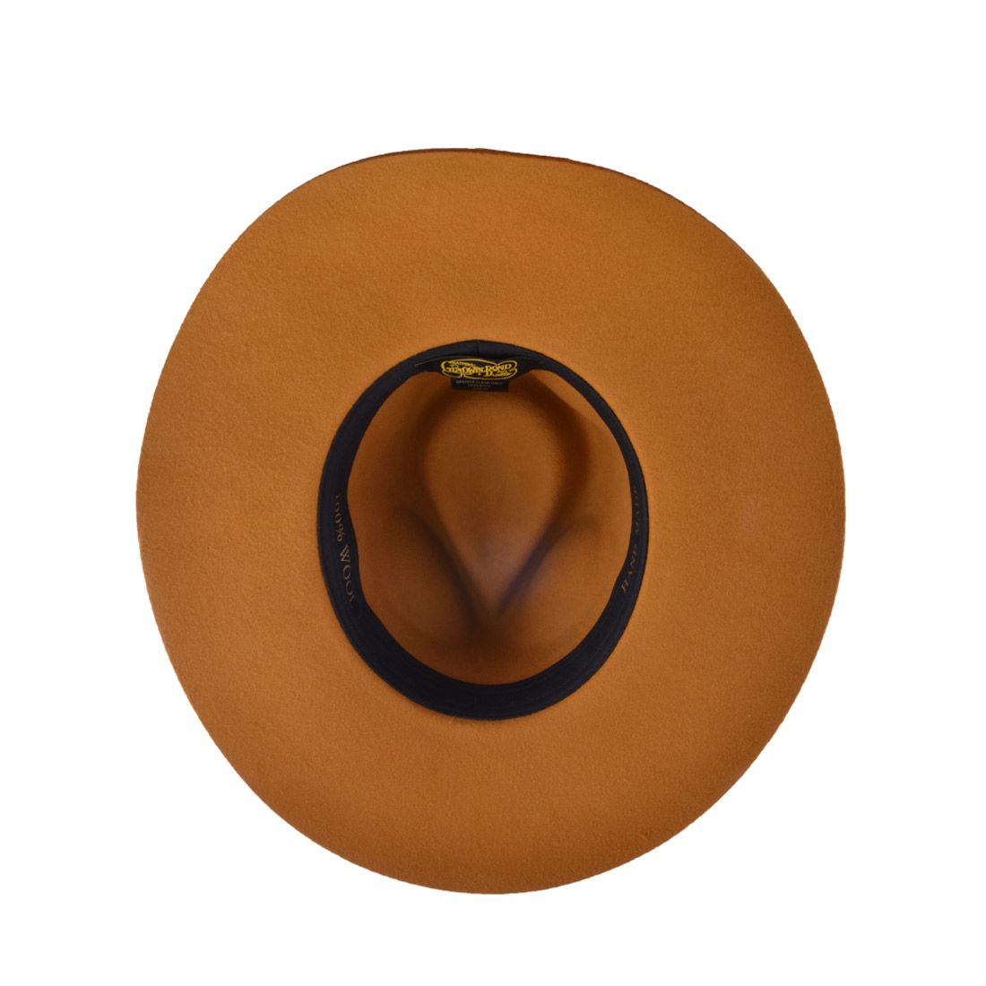 The Daisy Wide Stiff & Snap Brim Fedora Hat by Novella Hats is a versatile and stylish accessory for both men and women. Made of 100% wool felt, this fedora features a stiff crown and brim for a structured look. Available in ruby, black, and gold, the hat boasts an approximately 10.5cm high crown 