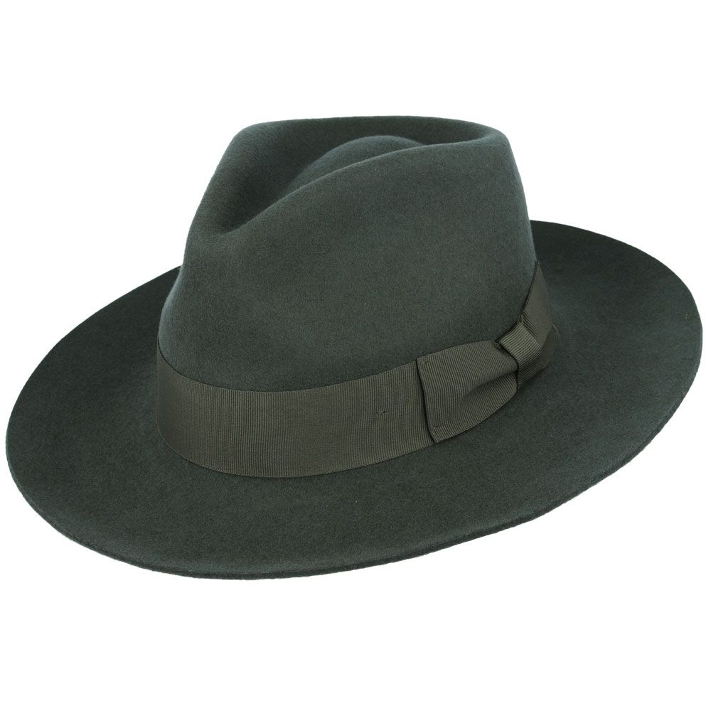 The Wool Fedora Hat Grace Snap-Brim is a versatile and stylish hat with a classic A-line shaped brim. Crafted from 100% wool, this wide stiff brim fedora is packable, allowing you to easily shape it for any occasion. The hat features a comfortable cotton sweatband, an approximately 10cm high crown.